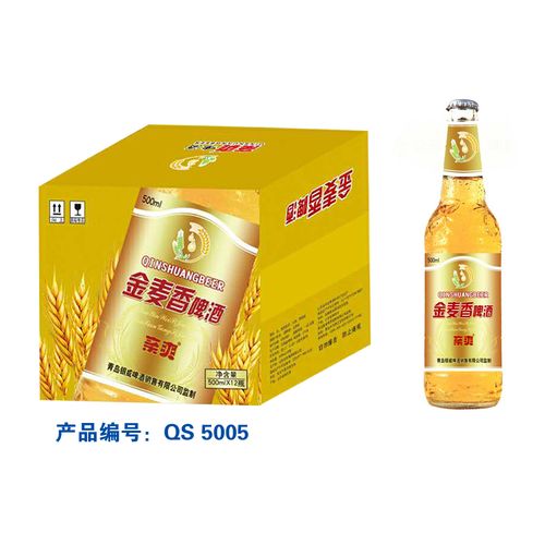 親爽金麥香5005 500ml箱裝-青島銀威啤酒銷售有限公司-食品代理網(wǎng)